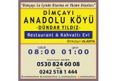 Dim Çayı Anadolu Köyü Restaurant